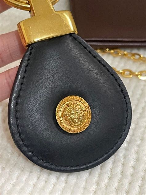 Portachiavi Gianni Versace Keychain Wallet New .